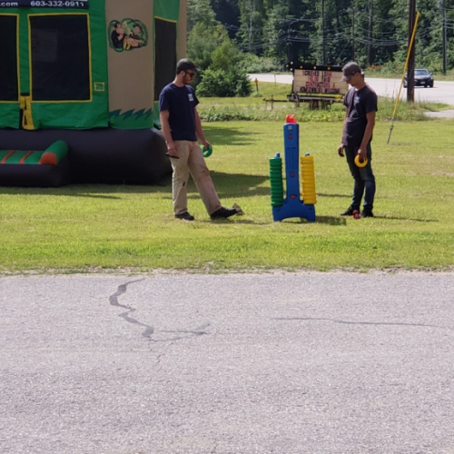 PIP Rental staff enjoying a customer appreciation event.