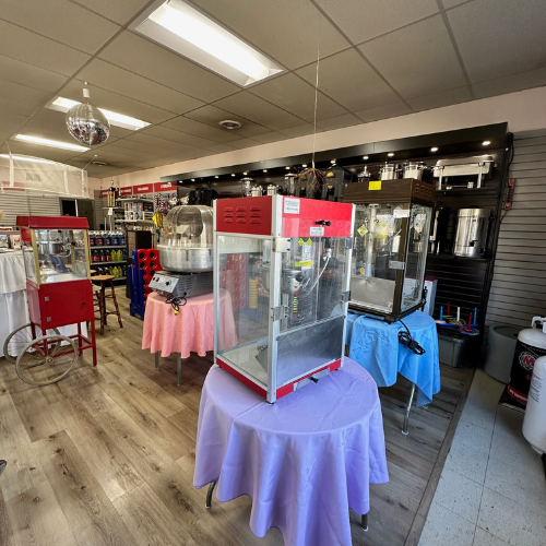 Party and event concession rentals.