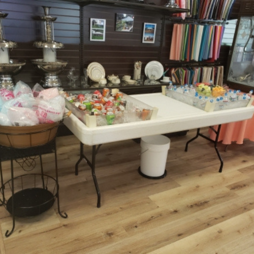 PIP Rental decorated for a customer appreciation event.