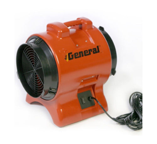 12 Axial Blower, 1,825 CFM with 25' duct