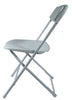 White Plastic Dining Chair