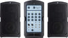 Portable PA system with mixer