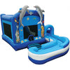 JUMP N SPLASH WET & DRY SLIDE WITH LANDING BOUNCE HOUSE
