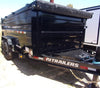 14' Dump trailer, 4ft sides