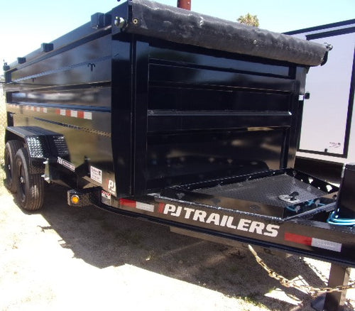 14' Dump trailer, 4ft sides