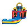 DASH AND SPLASH WET & DRY OBSTACLE COURSE WITH LANDING BOUNCE HOUSE