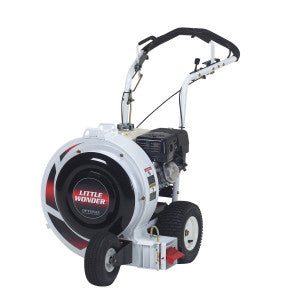 Self-propelled walk behind blower